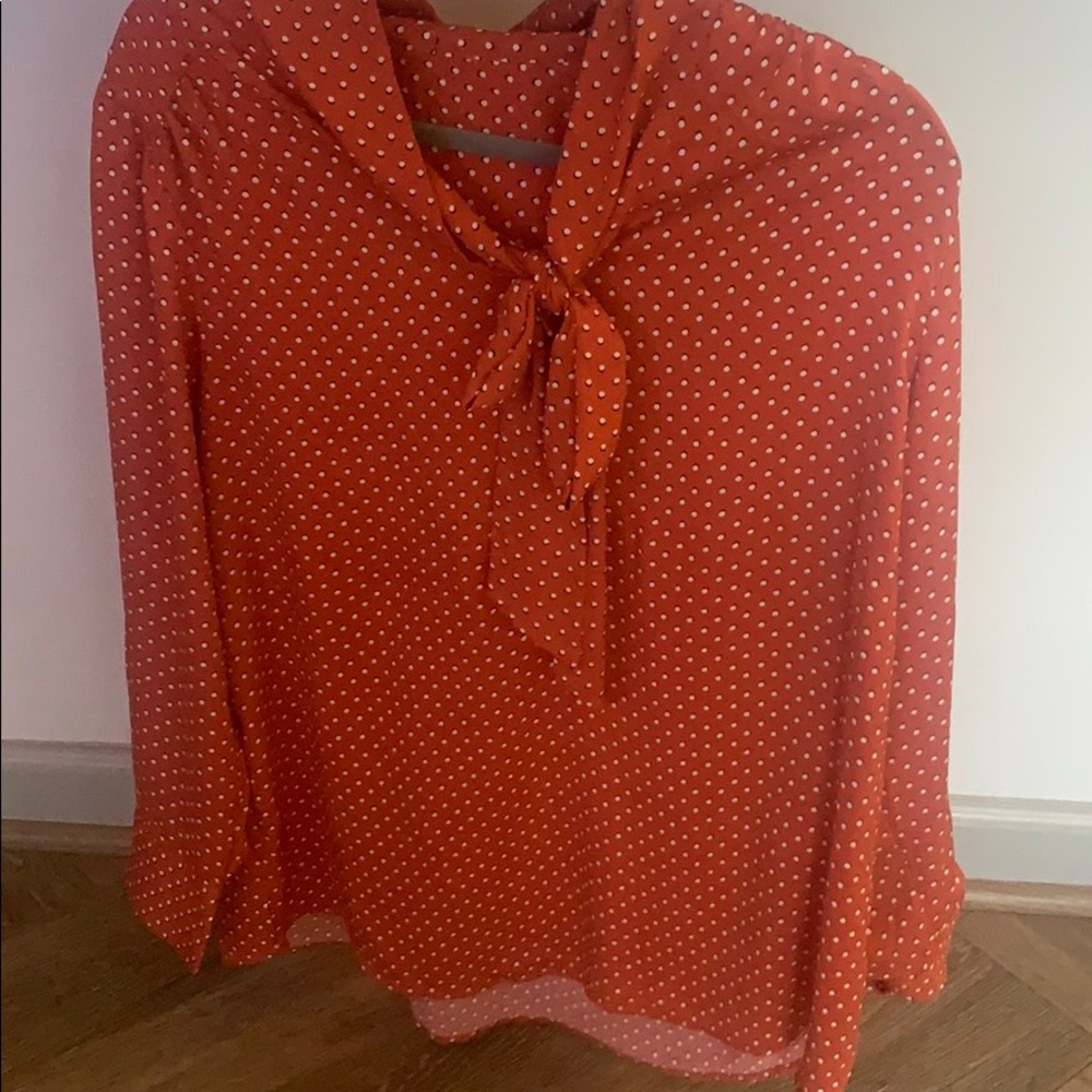 Blouse with bow